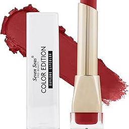 Seven Seas Color Edition Matte Lipstick | Highly Pigmented | Long Lasting | Waterproof | Smudgeproof | Single Coat Application | Lipstick for Women (301, 3.5G)-7