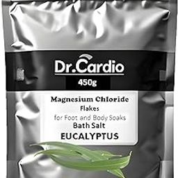 Dr Cardio Natural Bath Salt | Dead Sea Salt Magnesium Chloride Flakes for Foot and Body Soaks | Replenish Magnesium Levels | Relaxing & Rejuvenating Muscles & Joints | Pain Relief(450gm, Eucalyptus)-image-93