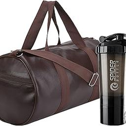 True Indian Gym Duffel Bag & 500ML Gym Shaker for Boys and Girls. Gym Water Bottle !Leakproof Shaker !Protein Shaker !Sports & Travel Bag !Fitness Bag !Carry Bags !Sports Kit.(Pack of 2). (Black)-image-13