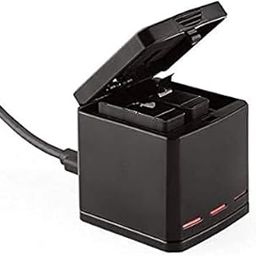 HIFFIN 3 Channel GP-FXD-901 Battery Charger Compatible with Go Pro Hero 11 10 9 Black Action Camera with USB Cable Hero 9 10 11 Black Accessories-26