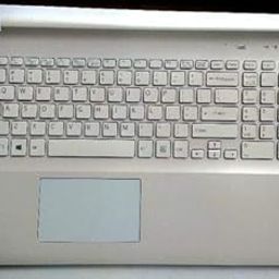 UPS Laptop touchpad palmrest for Sony vaio Fit SVF152 SVF153 SVF154 SVF152 SVF152C29M SVF152C29L White Color-image-5