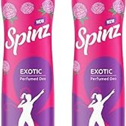 New Spinz Exotic Perfumed Deo for Women, Long Lasting Freshness,200ml x 2 (Pack Of 2)-11