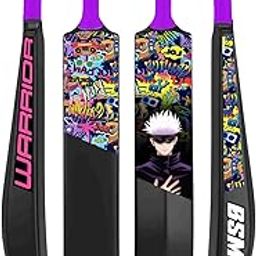 Bsm Warrior Plastic Tennis Cricket Bat Full Size Bat (34 X 4.5 Inch) for All Age Group-image-36