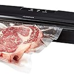 Anova Culinary ANVS01-US00 Anova Precision Vacuum Sealer, Includes 10 Precut Bags, For Sous Vide and Food Storage-image-43