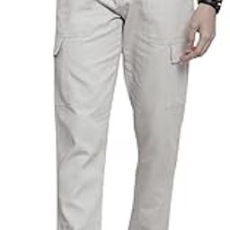Men's Mid Rise Slim Fit Cargos-image-26