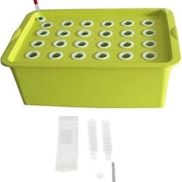 THE STYLE SUTRA 24 Sites Nursery Pots Indoor Hydroponic Grow Set for Parterre Garden Lettuce Green-image-50