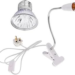 STYLEHEAVEN 100W Pet Reptile Mini Halogen Light Bulb with Clip Lamp Holder UK Standard|Home & Garden|Lamps, Lighting & Ceiling Fans|Lighting Parts & Accessories-image-55