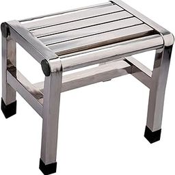 Shoe Changing Stool Household Metal Step Stool for Bathroom Apartment Senior 31Cmx21.6Cmx31Cm | Home & Garden | Furniture | Benches & Stools-image-94