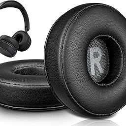 SOULWIT Replacement Earpads for Anker Soundcore H30i Wireless On-Ear Headphones, Ear Pads Cushions with Noise Isolation Foam - H30i PL Black-image-66