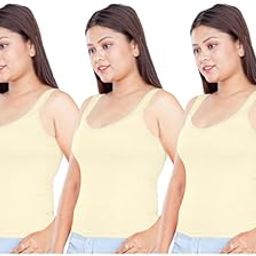 Camisole Tank Top for Women | Ultra-Soft Pure Cotton Inner wear-image-94
