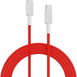 Portronics Konnect Link C Square 100W Type C to Type C Fast Charging PD Cable with 480Mbps Data Sync for Laptop, Smartphones, iPhone 15 series, MacBook and Other Type C devices,1M Length(Red)-11
