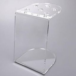 Acrylic Scissors Holder Rack 6 Holes Hair Salon Shear Holder for Home Office-image-21