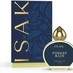 ISAK Forest Rain Attar for Men, Women | Itra Perfume Oil, Unisex, Fresh, Alcohol-Free | Long Lasting Fragrance, Luxury Roll-On, Travel Size, Pocket-Friendly - 12ml-4