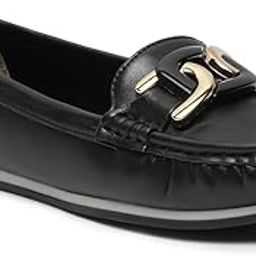 Womens Black Loafer FnH GS-12-BK-image-4
