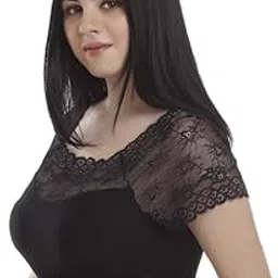 you forever Women's Spandex Short Sleeve Readymade Blouse-picture-14