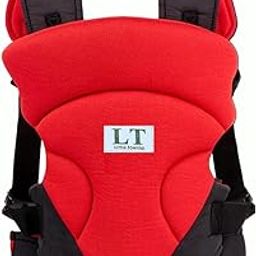 Little Townia Adjustable Baby Carrier Bag with Strong Belt 4 in 1 Position Baby Carry Bag (Red Black)-24