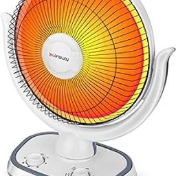Longway Sunny Sun Room Heater 1000W Carbon Room Heater With ISI Approved (White)-picture-21