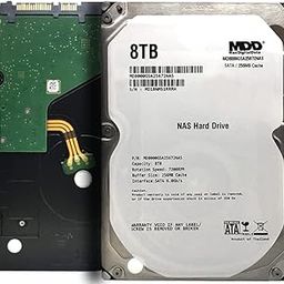 MDD MAXDIGITALDATA 8TB 7200 RPM 256MB Cache SATA 6.0Gb/S 3.5" Internal Hard Drive For NAS Network Storage (MD8000GSA25672NAS) - 3 Years Warranty-24
