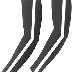 velura Cooling Arm Sleeves Summer Compression Sleeves for Cycling Fishing Gardening black|1 pair Cooling Arm Sleeves |Protective Gear| Team Sports |Sporting Goods-picture-17