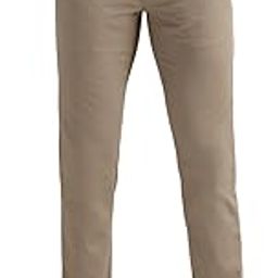 Men's Beige Solid Mid Rise Dark Cotton 1010 Men's Casual Trousers (USTRO1598_Beige_30)-image-65