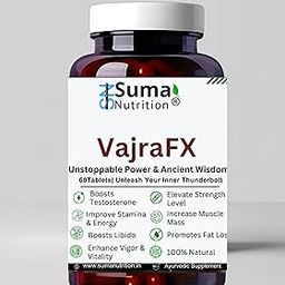 VajraFx Unstoppable - 60 Ayurvedic Tablets | Natural Testosterone Booster for Men | Stamina, Strength & Libido Enhancer | Muscle Growth, Fat Loss & Vitality | 100% Safe-image-23