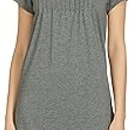 Women's Cotton Calf Length Regular Fit Nighty-image-87