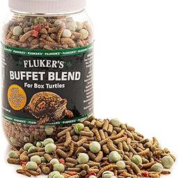 Fluker's Buffet Blend Box Turtle Diet, Insects, Veggies and Fruit with Fortified Pellets, 6.5 oz-25