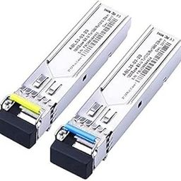 1.25G DDM SFP Module BiDi Transceiver Tx1310/Rx1550rn Upto 20KM Transmission Over Single LC SMF Fiber/For SFP Media Converters (Pair)-14