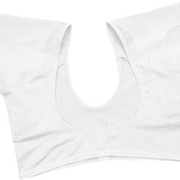 CALANDIS™ Women Underarm Armpit Vest Top Sweat Pad Sweat Absorbing Shirt L White | Deodorants & Antiperspirants | Bath & Body-17