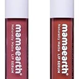 Mamaearth Naturally Matte Lip Serum Combo For Long Stay - Rosy Nude & Chocolate Truffle (3 ml + 3 ml)-41