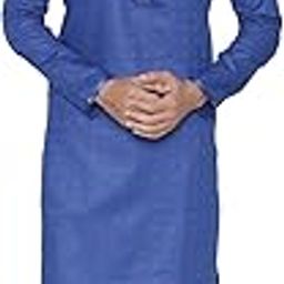 Men's Self Design Knee Long Full Sleeves Kurta Churidar Set (2pcs)-picture-26