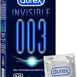 Durex Invisible 003-10s Condom-10