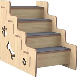 BNF® Wooden Pet Stair Accessories Cat Step for Other Small Pets Older Cats Indoor 4 Layer|Pet Supplies | Dog Supplies | Ramps & Stairs|1 Dog Stairs Ladder-image-6