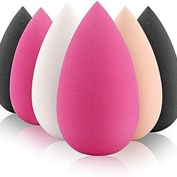 Angelie Make up Sponge Beauty Blender Puff (Colour May Vary) -Set of 6-45