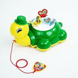 Wembley Turtle Butterfly Pull Along Toy for Ages 1 Year and Above Infants, Toddlers, and Preschool Babies| Multicolor-13
