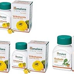 Himalaya Wellness Vrikshamla - 60 Tablets (Pack of 3) Himalaya Pure Herbs Guduchi Strengthens Immunity Wellness, Giloy, 60 Count-image-73