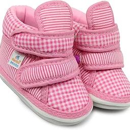 neska moda Baby Boys & Girls Cotton Chu Chu Sound Printed Shoes/Booties For 12-15 Months/15-18 Months-BT1775-picture-27