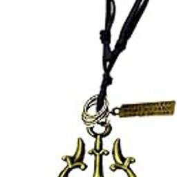 Trishul Damaru Tamil Om With Adjustable Leather Cord Pendant For Men,Women-image-95