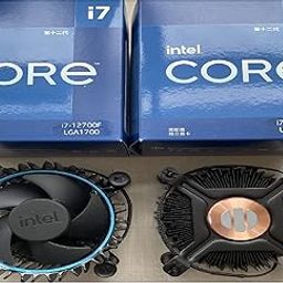VoocMe Processer CPU Fan i3/i5/i7 LGA115x CPU Fan E97379 003 Core i3 i5 i7 Socket 1150 1155 1156 4-Pin Connector CPU Cooler with Aluminium Heatsink and 3.5-Inch Fan for Computer (intell)(Pack 1)-image-1