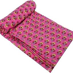Fashionmart Pure Cotton Unstitched Jaipuri Handmade Digital Printed Fabric Material for Women Kurta/Blouse/Palazzos/Piece Material for Women’s (7 Meter)-image-26