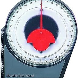 AASONS Slope Inclinometer Angle Finder Slope Protractor Tilt Level Meter Clinometer Gauge Measuring Gauging Tools Angle Locator (4 Inch, With Magnet Base)-12
