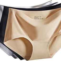 High Waist Modal Underwear for Women Seamless Sexy Yoga Panty Full Coverage Grip fit with Antimicrobial & Stain Release Daily use Girls penti-image-99