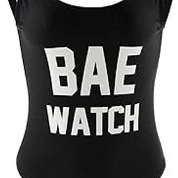 bnf Women BAE Watch Swimwear Onepiece Monokini Bikini Baywatch Swimsuit Black S | Clothing, Shoes & Accessories | Womens Clothing | Swimwear-picture-9