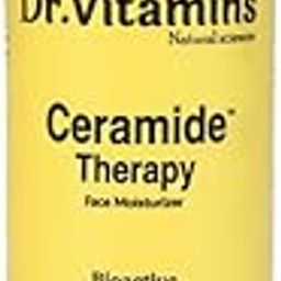 Dr. Vitamins Ceramide Therapy Face Moisturizer with 7 Bioactive Ceramides, Vitamins B3, B5 & E, Squalane, Oat Lipids & Hyaluronic Acid | Repairs Barrier, Deeply Hydrates Dry Skin | Unisex | 50 ml-0