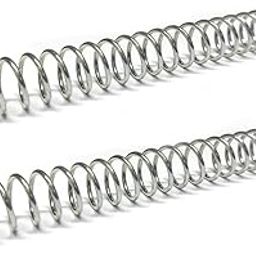 MMTool PRODUCTS® Compression Spring, Grade 2 Spring Steel Wire (PACK OF 2) (OD-12MM, WIRE DIA-1.2MM, LENGTH-75MM, Silver, 2)-3