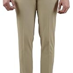 Solid Mid-Rise Stretchable Men's Formal Trousers-picture-43