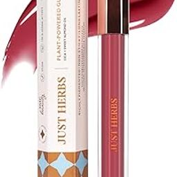 Just Herbs Lip Ink Lipstick Cica Infused Transfer Proof Long Lasting Plant Powered Lipstick for Women 2 ml (Winter Plum)-image-5