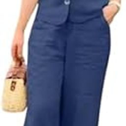 Chitra Creation Women Cotton Slub Top and Palazzo Set-image-13