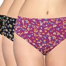 Women's Cotton Inner Elastic Print Panties Pack Of 3 (Colors,Prints May Vary, 3Xl, Multicolors)-picture-23