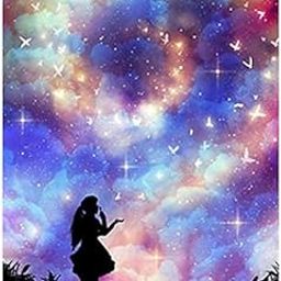 TREXEE 5D DIY Diamond Painting Kit Character, Full Diamond Painting, Starry Sky Embroidery, Home Wall Decoration and Children's Gifts (Without Frame)(30x40 CM)-image-66
